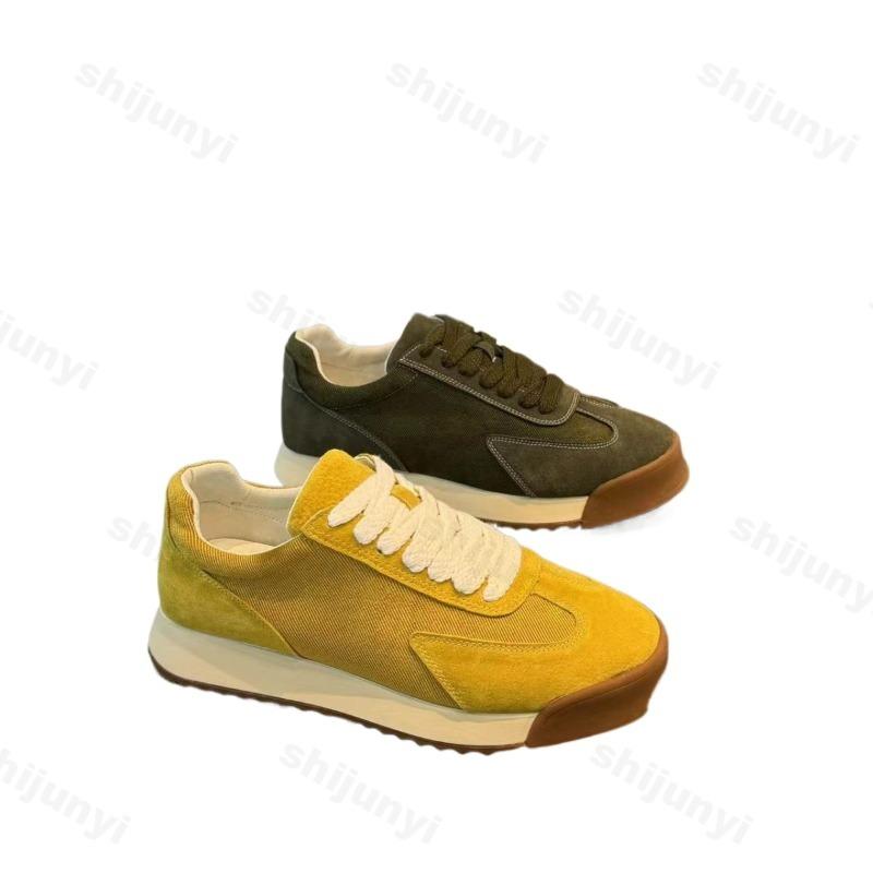 Мужская повседневная спортивная обувь 2025 Осень Удобная Нескользящая Обувь для спорта на открытом воздухе Качественная Мягкая подошва Модная Шнуровка Кроссовки для бега