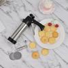 Stainless Biscuit Baking Press Decoration Cookie Making Mold Kitchen Cake Piping Nozzle