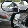 2 шт./комплект Автостайлинг 360 градусов Безрамочное Зеркало Мертвой Зоны Широкоугольное Круглое HD Стекло Выпуклое Заднее Vi