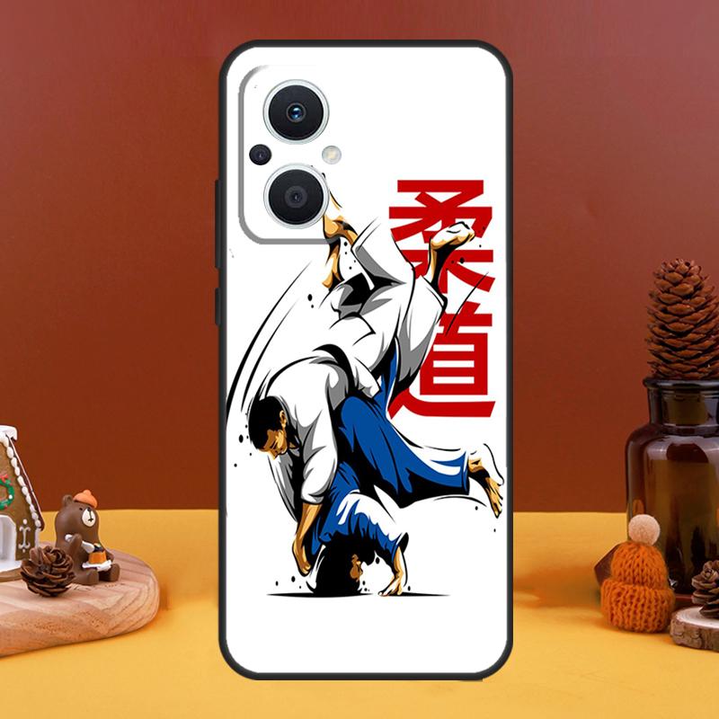 Чехол для дзюдо тхэквондо каратэ для OPPO Reno 10 Pro 11 F 4 5 6 7 8 Lite 4Z 5Z 8T OPPO Find X5 X2 X3 Lite X6 Pro Cover
