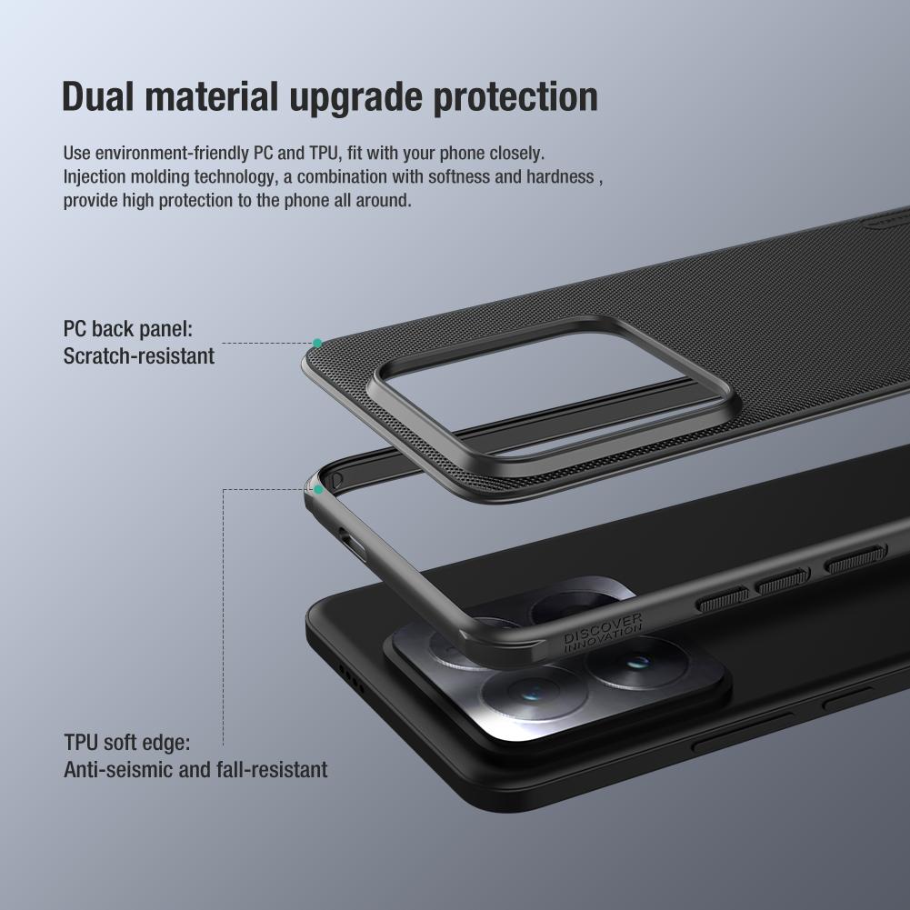 Чехол Nillkin Super Frosted Shield Pro для Xiaomi MI 14 Pro, ультратонкий жесткий защитный чехол для ПК для MI14