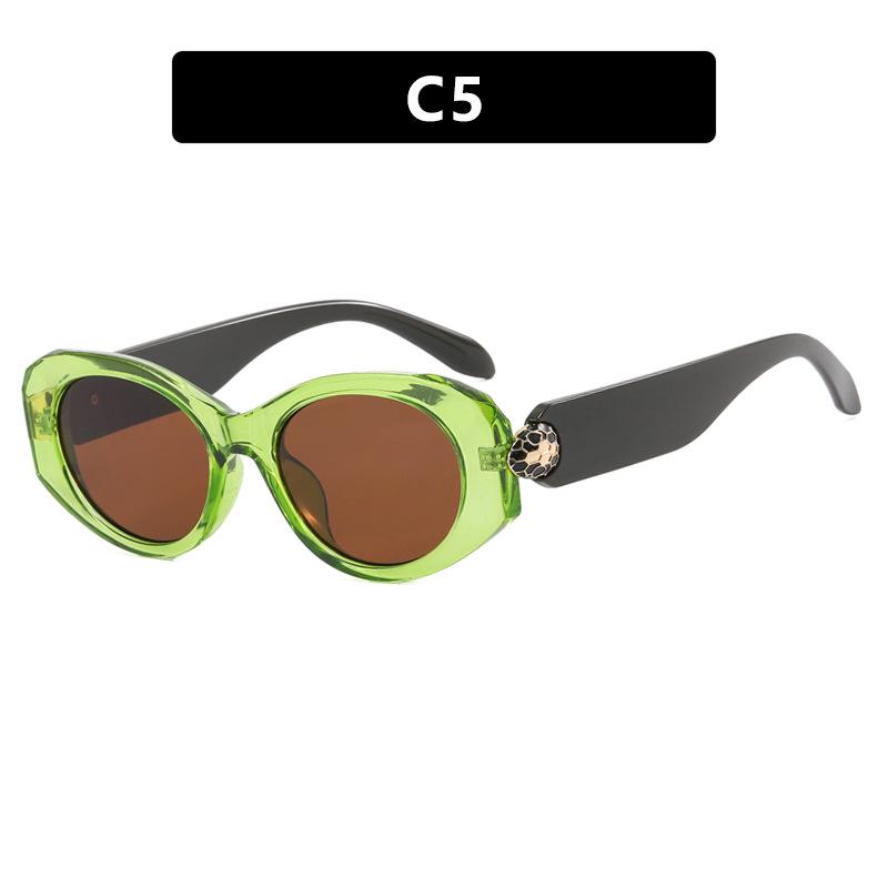 European and American square sunglasses, new sunglasses, personalized fashion sunglasses ins sense women
