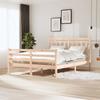 VidaXL Bed Frames Solid Wood 150x200 Cm Extra Large 3100659
