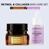 Collagen Wrinkle Removal Facial Serum Retinol Fine Lines Lifting Firming Serum Moisturizing Face Skincare Set Beauty Care