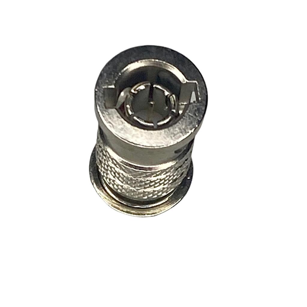 Micro BNC plug connector for RG179 cable