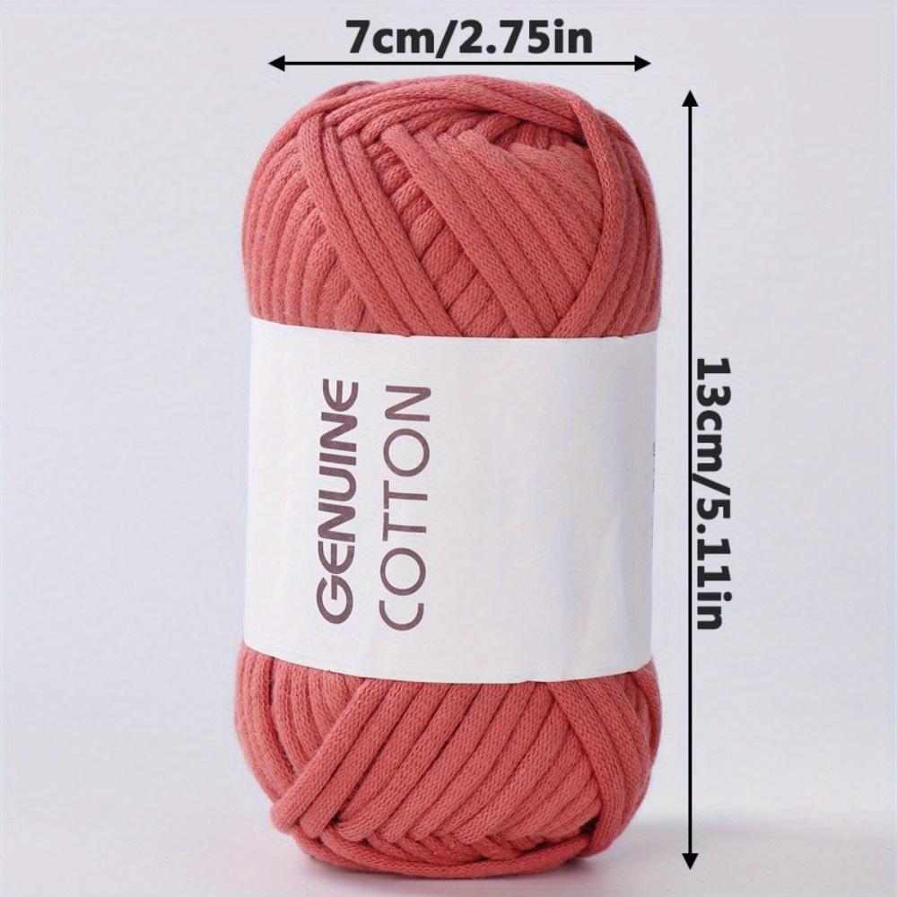6шт пряжа мягкая смесь хлопка и нейлона простая в использовании пряжа для ручного вязания крючком