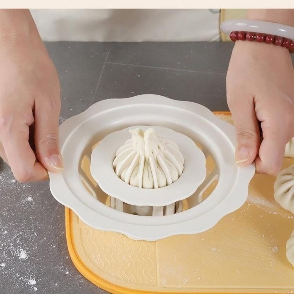 Flower Shaped Dumpling Mold Saving Labor Steamed Bun Mold Baozi Making Mould Fall Homemade