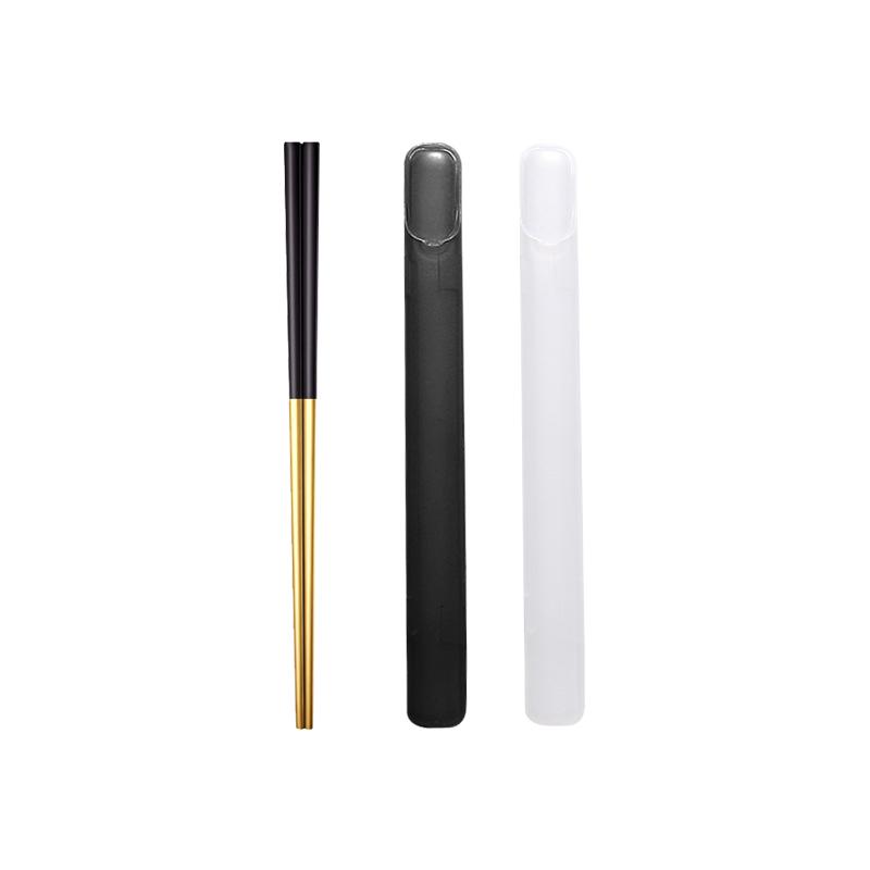 Портативный ящик для хранения кистей для макияжа, карандаш для бровей, столовые приборы, палочки для еды, прозрачный с крышкой, органайзер, чехол для косметических инструментов