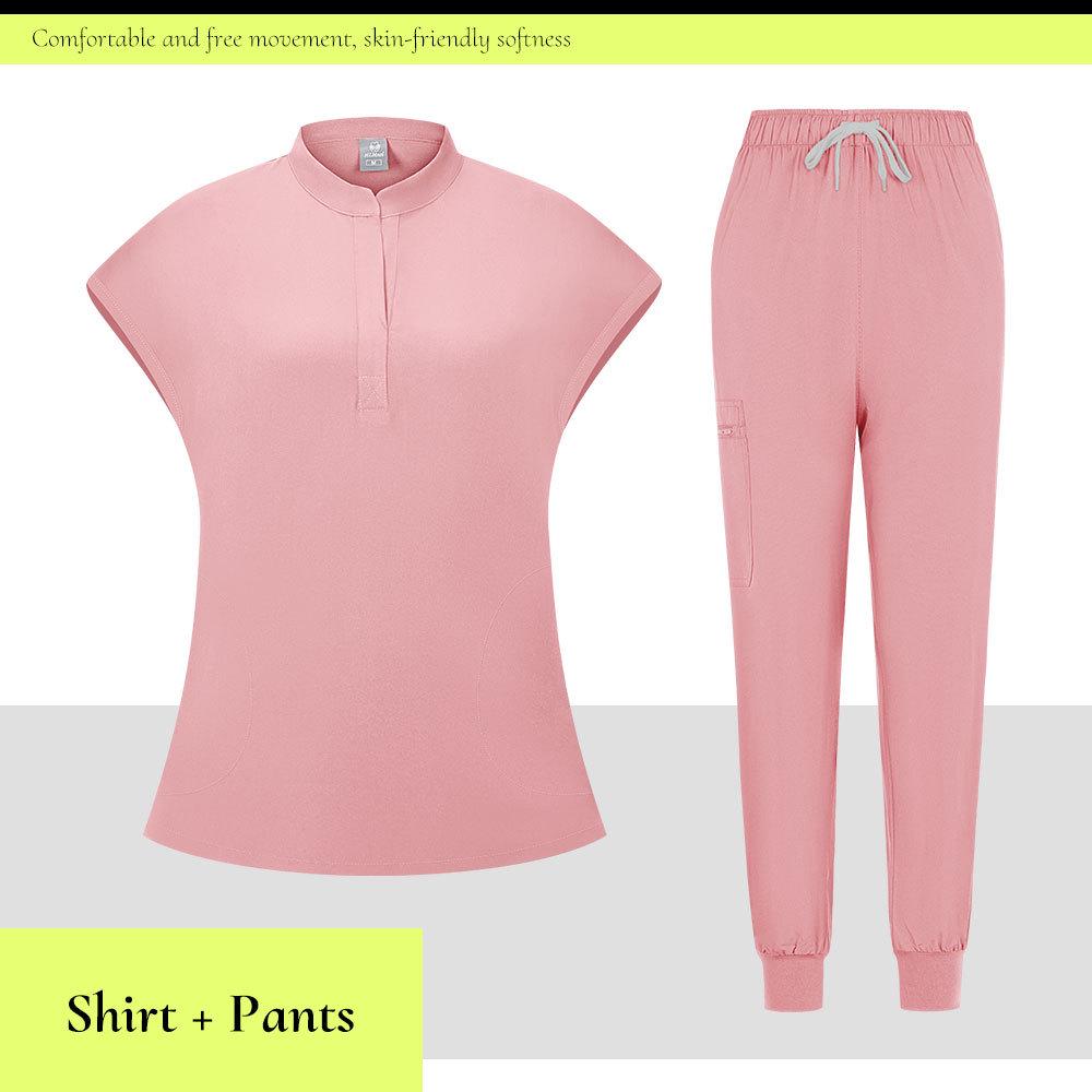 Эластичная быстросохнущая медицинская униформа для мужчин и женщин: Больничный, Стоматологический и Сестринский