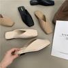 2025 Summer New Flat-bottomed Comfortable Soft-soled Lazy Slippers Ins Versatile Temperament Women's Shoes