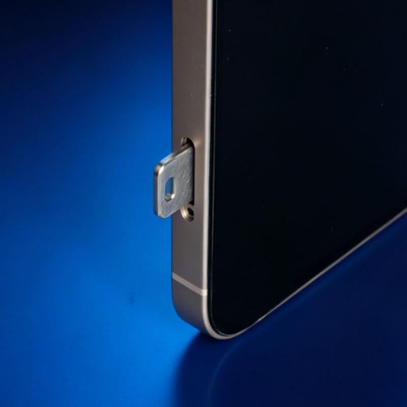 SIM Card Tray for iPhone 12, Dual-SIM/single-SIM Slot, Replacement SIM Card Reader Slot, Made of Aluminum Alloy