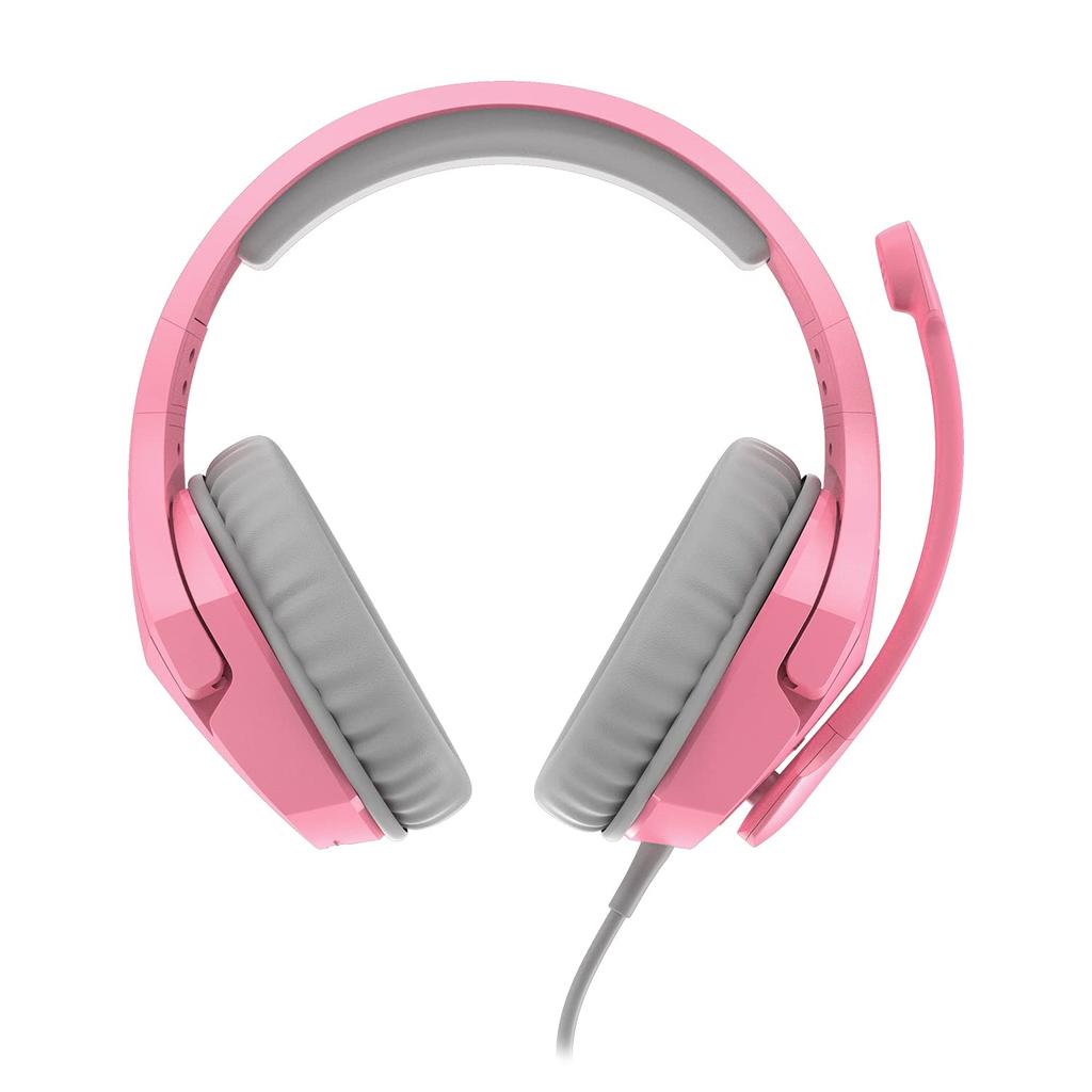 HYPERX Cloud Stinger Pink игровая гарнитура совместимая легкая 2 года гарантии производителя для работы дома удаленная работа видеоконференция удаленная работа розовый