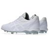 [Asics] Baseball Metal Spike NEOCONNECT 1123A055 Unisex 110 (White/White) 26.0 cm 3.5E