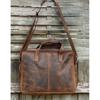 Новая сумка-мессенджер ручной работы из натуральной кожи в деревенском стиле, сумка для ноутбука, мужской портфель, сумка-портфель через плечо