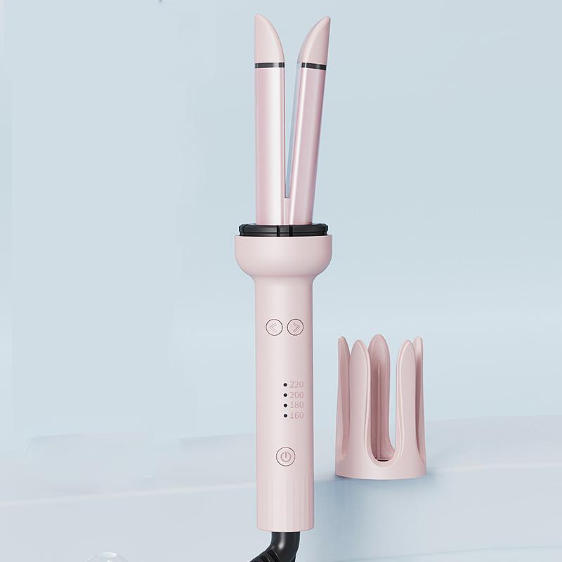 Automatic Hair Straightener 2-in-1 with Negative Ion Generator, Intelligent Timer, and Automatic Power-off