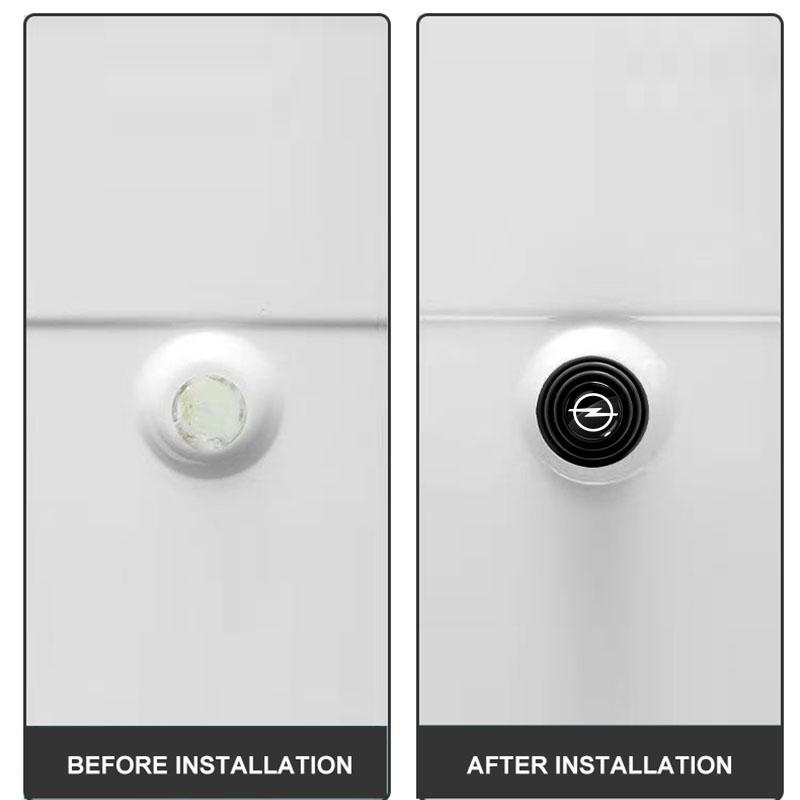 Car Door Anti-Collision Silicone Pads Shock Absorber Gasket Suitable For Opel Crossland Crossland-X Mokka Combo Cascada Monza