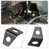 Car Modification Accessories Seat Belt Iron Plate Fixer 90 Degree Angle Bracket Kit L-Shaped Mounting Bracket