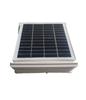 2.5W Solar Powered Exhaust Vent Fan Brushless DC Motor Corrosion Resistant Plastic Housing for Shed  Greenhouse Ventilation