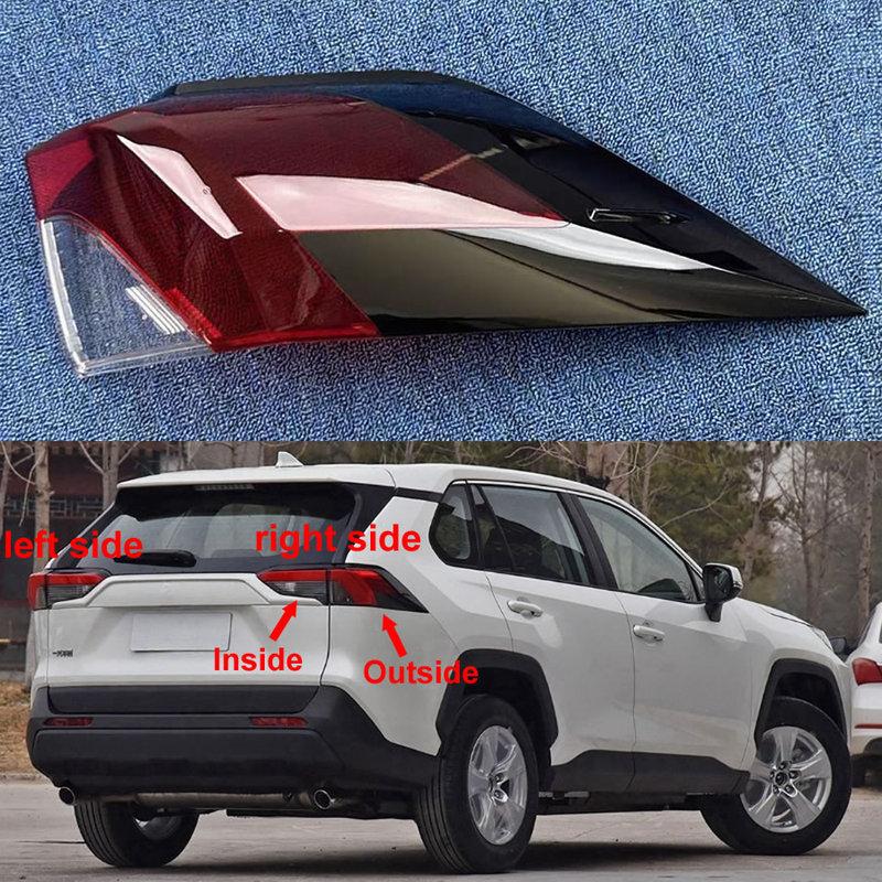 Для 2020 2021 2022 2023 Toyota RAV4 RAV 4 Автомобильные Аксессуары Внешний Корпус Заднего Фонаря Крышка Заднего Фонаря Маска Стоп-сигналов Плексиглас