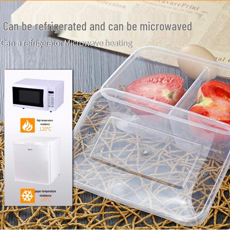 JIACHI Disposable Takeaway Food Containers with Lids