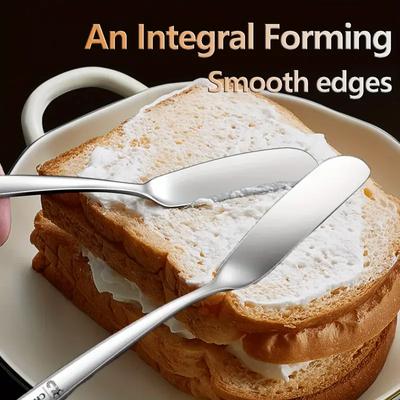 Лопатка из нержавеющей стали - многофункциональный нож для сыра и сливок, подходит для сыра, холодного масла, джема, выпечки, для кухни и общественного питания