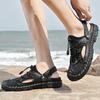 Hot Summer Men's Sandals Outdoor Mesh Sandals Soft Clogs Men Sandals Slides Handmade Dropship Sandals Roman Outdoor Slippers