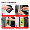 AAAJL1 Car Door Diamond Reflective Sticker Body Side Anti-collision Protection Stickers For Opel Mokka Astra H K J G Corsa D E Vectra C