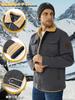 Куртка Cargo Boa Folded Work Cold Weather Large Military Brushed Dark Gray L [KEFITEVD] Куртка, Мужская куртка, Воротник, Верхняя одежда, Однотонная, Одежда, Размер,