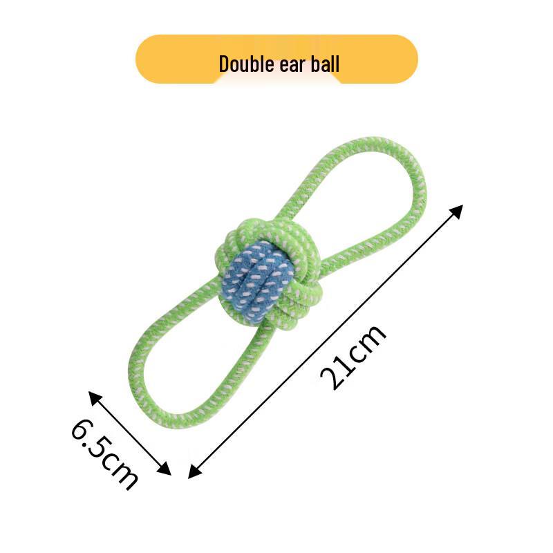 Qio Dog Slipper Molar Rope Chew Toy