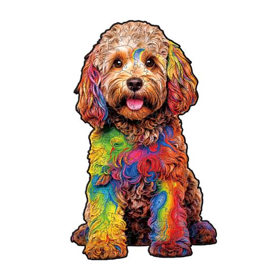 Деревянный пазл 3D в форме животного Деревянные пазлы Точно вырезанные детали Уникальная форма Яркие цвета Взаимодействие родителей и детей Головоломка для взрослых Игрушка-головоломка