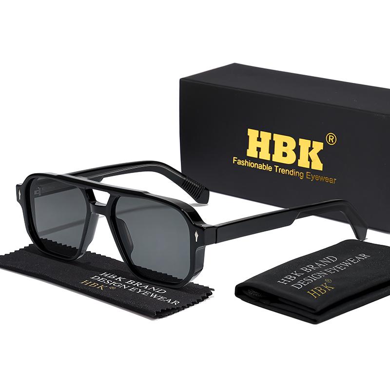 HBK Модные Панк Мужские Солнцезащитные Очки UV400 Персонализированный Дизайн Пилотные Солнечные Очки Женские Для Вечеринки Путешествий Отпуска Идеальный Выбор в Качестве Подарка