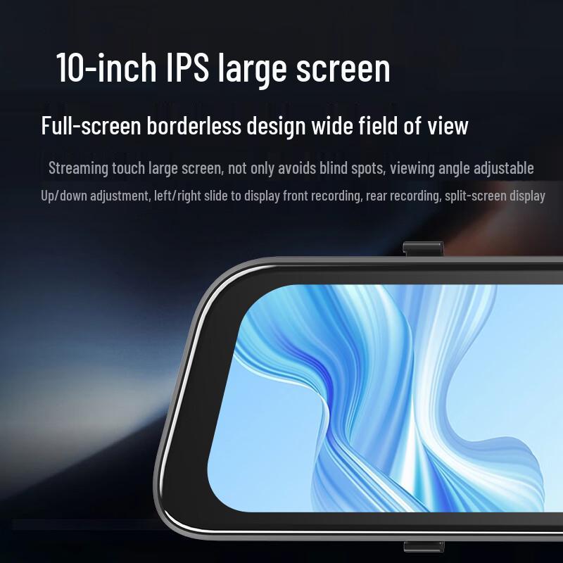 HIKVISION N6Pro 4K Двойная запись Стриминг Зеркало заднего вида Видеорегистратор