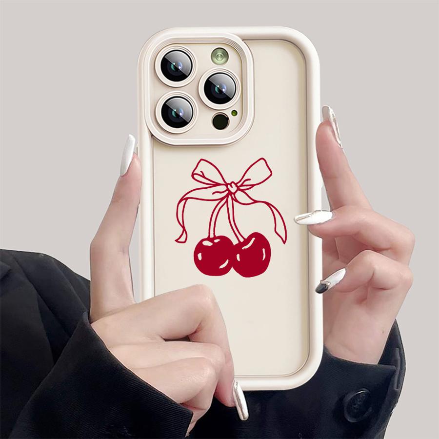 Чехол для телефона с цветами вишни для Apple iPhone 16 11 13 15 12 14 Pro Max 13 12 14 Plus 16 11 15 Pro Силиконовый Мягкий Чехол
