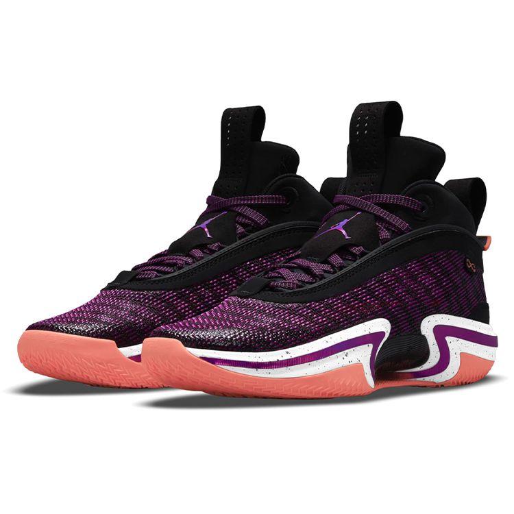 Кроссовки унисекс Air Jordan 36 PF First Light Purple Black Racer-Blue DA9053-004