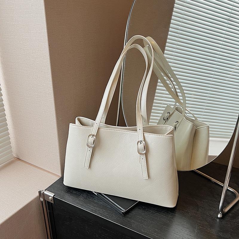 Сумка большой вместимости женская новая летняя универсальная на плечо, подмышку, ретро, для поездок на работу, сумка-тоут