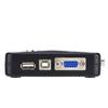 USB 2.0 KVM Переключатель 2   4 Порта VGA Ручной Переключатель Видео Адаптер для Совместного Использования