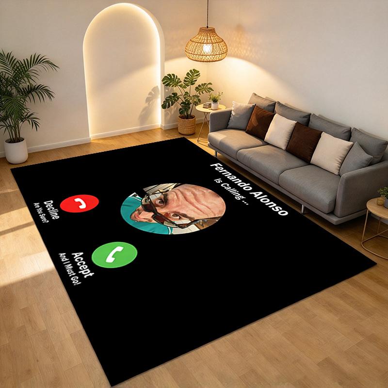 Phone Call Living Room Nonslip Area Rug Soft Carpet For Bedroom Game Playroom Sofa Office Home Decor Doormat Christmas Gift C926240