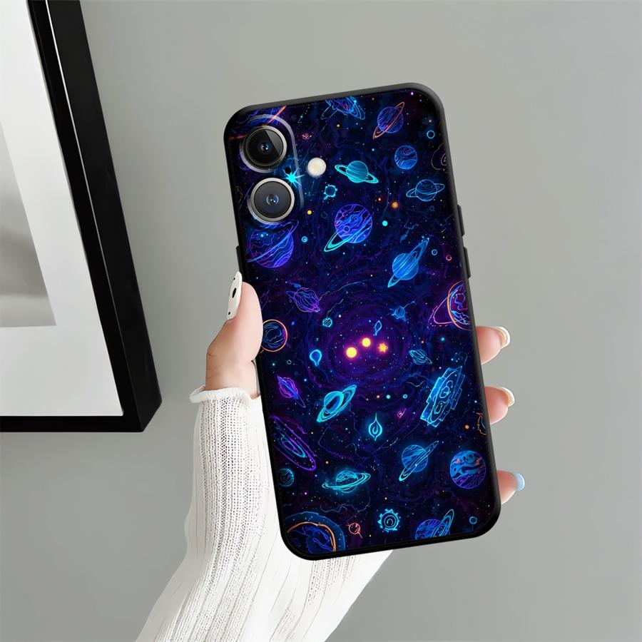 Чехол для телефона 'Планета Вселенной' для Apple iPhone 11 13 XR XS MAX 16 12 14 17 Pro Max Air 15 Pro 7 8 Funda Чехол для телефона