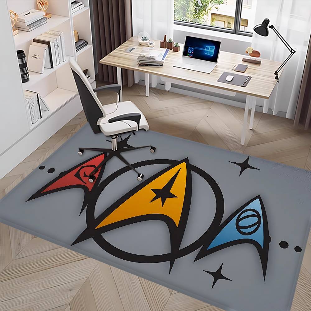 Popular Fiction S-star T-trek Movie Bathroom Mat Kids Room Bedroom Decoration Balcony Anti-Slip Doormat Living Room Bedside