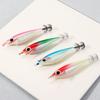 Copper Sinker Luminous Artificial Jigs Octopus Bait Wood Shrimp Lures Fishing Tackle Squid Hook