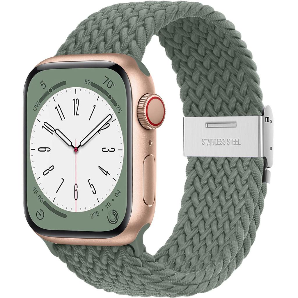 Ремешок для Apple Watch Ultra Band 49 мм, 45 мм, 44 мм, 40 мм, 41 мм, 42 мм, 40, 45 мм, плетеный браслет Correa соло-петли серии 8, 7, 3, 5, se 6, 4