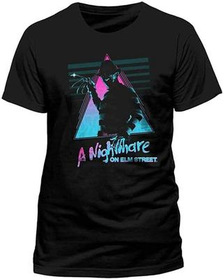 Men's Retro Nightmare On Elm Street Crew Neck Men T Shirt