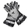 Full Finger Bow Paragraph Summer Sunscreen Mittens Bride Gloves Lace Glove Sexy Dress Party
