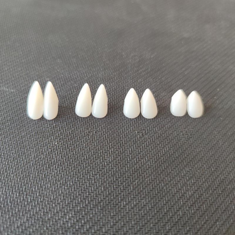 Vampire & Zombie Dentures: Small Tiger Teeth Braces for Cosplay Makeup.