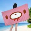 Модное изображение IP G-gloomy Bear Аниме Пляжное полотенце для плавания Мягкая впитывающая мочалка Детские подарки Для детей Путешествия Кемпинг Спортзал