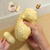 Squishy Peanut Stress Ball Crunchy Squeeze Ball Toy Slow Rebound Buttery-Soft Feel Fidget Toy Asmr Stress Relief Toys For Adults