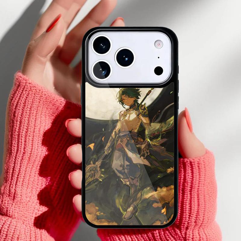 Мягкий чехол для телефона Xiao Genshin Impact для iPhone 17 Air 16e 15 14 13 Pro Max Задняя крышка для 12 11 Pro Coque