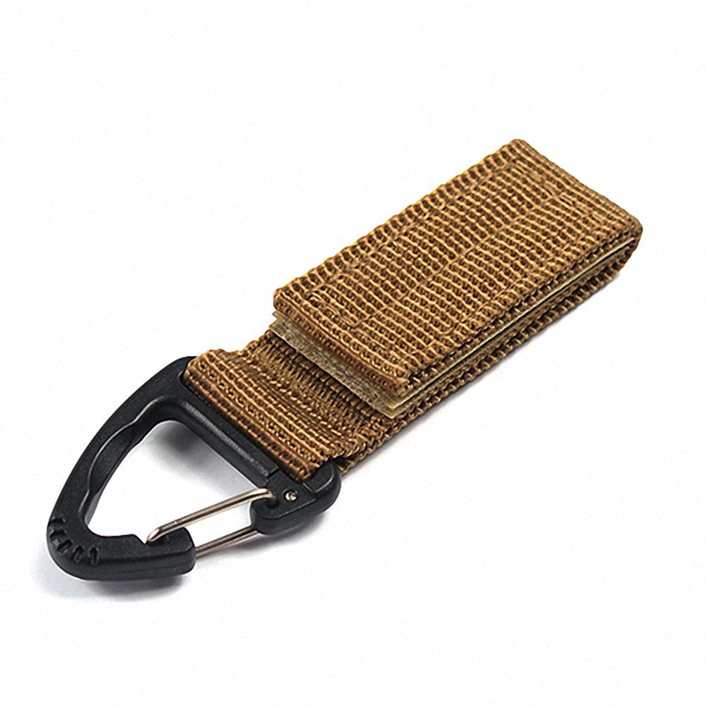 Многофункциональный зажим для ремня Molle из тесьмы, пряжка для карабина, высокопрочная нейлоновая подвесная цепь
