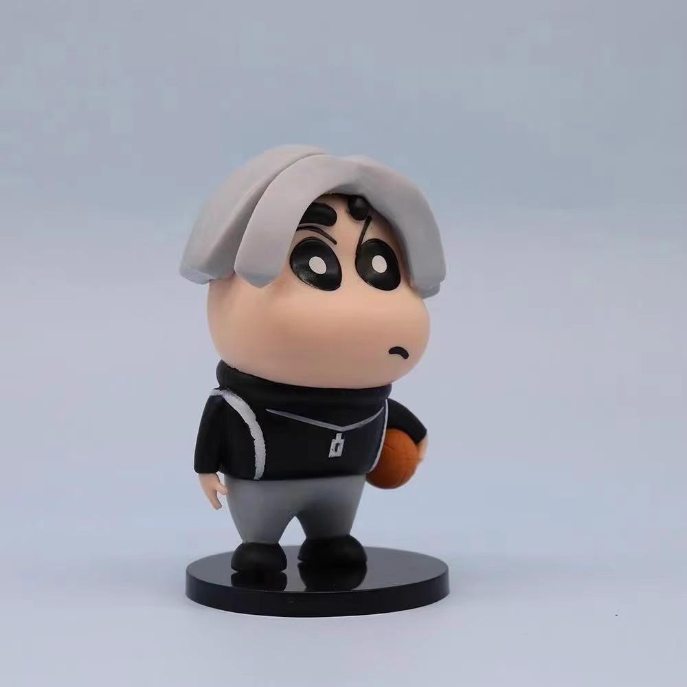 Crayon Shin Chan Kunkun Chicken Pvc Desk Ornament With Cartoon Style For Collectors