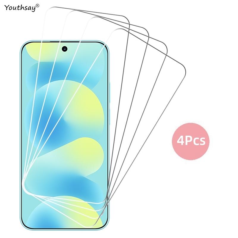 Full Clear Glass For Huawei Nova Y74 Tempered Glass Nova Y74 Screen Protector HD Protective Phone Film For Huawei Nova Y74